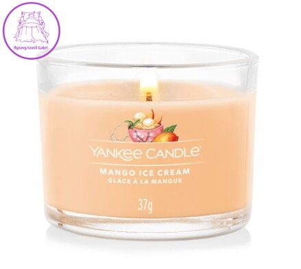 ANKEE CANDLE VOTIVNÍ SVÍČKA PLNĚNÁ VE SKLE - MANGO ICE CREAM