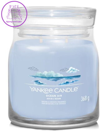 YANKEE CANDLE SIGNATURE STŘEDNÍ - OCEAN AIR 368g