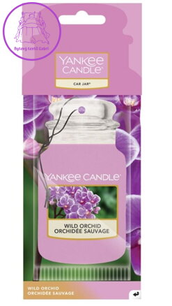 YANKEE CANDLE PAPÍROVÁ AUTO VISAČKA - WILD ORCHID VŮNĚ DO AUTA