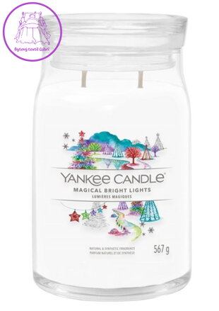 YANKEE CANDLE SIGNATURE VELKÝ - MAGICAL BRIGHT LIGHTS 567g