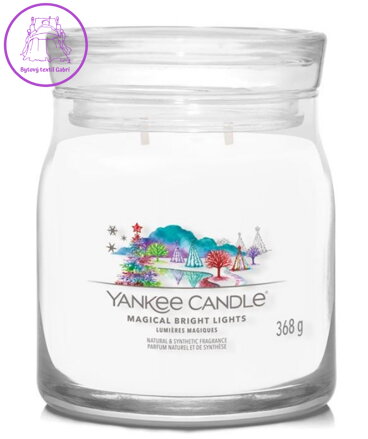 YANKEE CANDLE SIGNATURE STŘEDNÍ - MAGICAL BRIGHT LIGHTS 368g