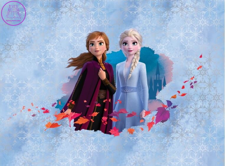 Vliesová dětská fototapeta 360x270cm - FTDNXXL 5074 Disney Frozen II-2022