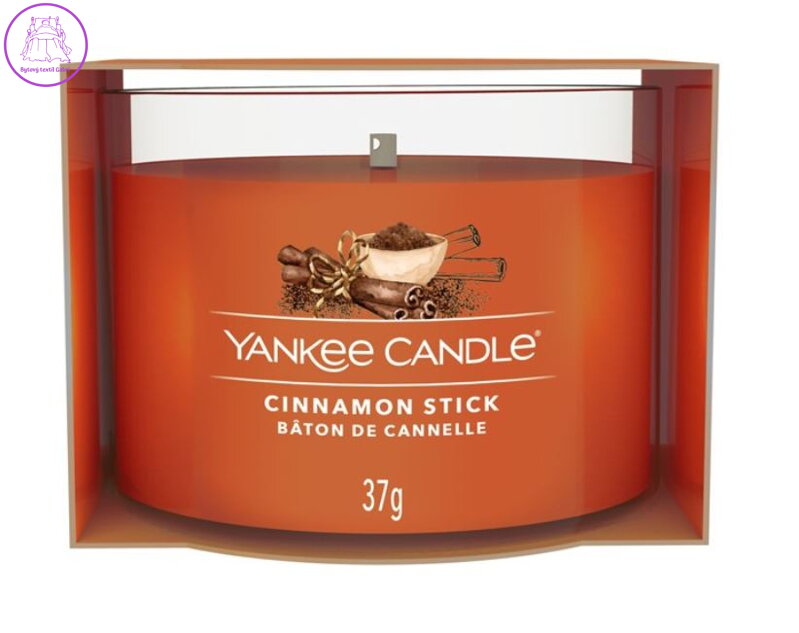 YANKEE CANDLE VOTIVNÍ SVÍČKA PLNĚNÁ VE SKLE - CINNAMON STICK