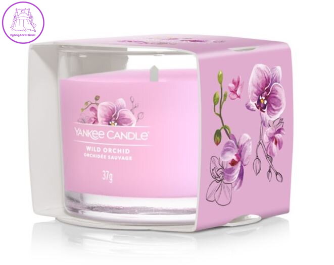 YANKEE CANDLE VOTIVNÍ SVÍČKA PLNĚNÁ VE SKLE - WILD ORCHID