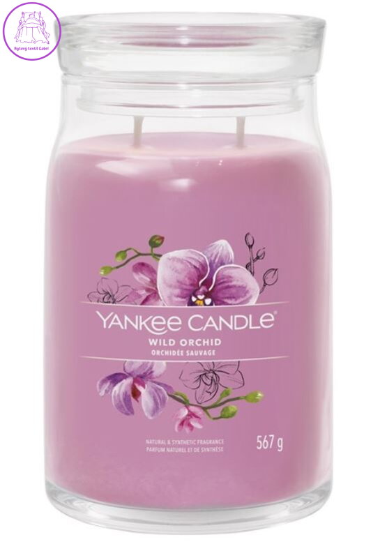 YANKEE CANDLE SIGNATURE VELKÝ - WILD ORCHID 567g