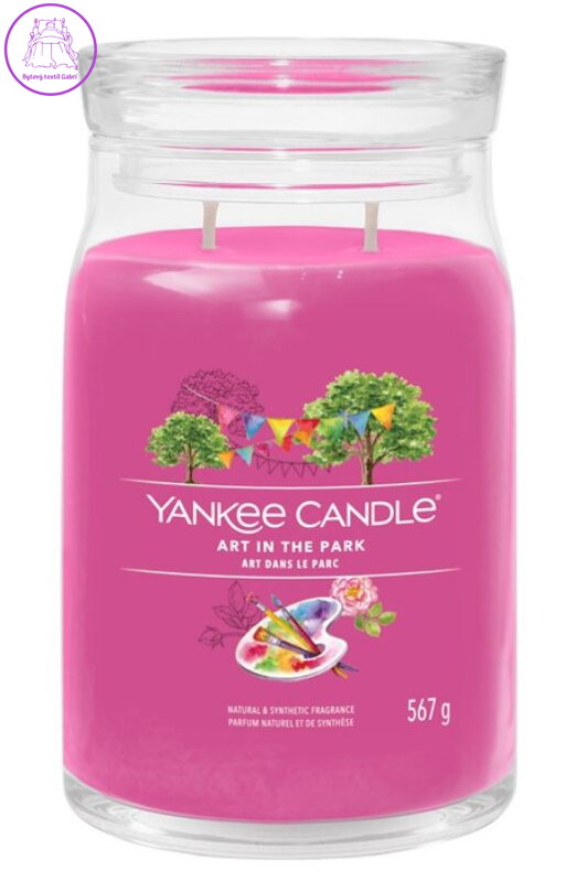 YANKEE CANDLE SIGNATURE VELKÝ - ART IN THE PARK 567g