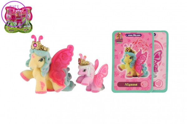 Filly Butterfly rodinka figurky 2ks fliška s doplňky mix druhů na kartě 17x16,5cm Filly Butterfly rodinka figurky 2ks fliška s doplňky mix druhů na kartě 17x16,5cm