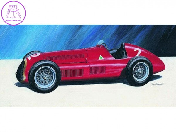 Model Alfa Romeo Alfetta 1950 17,2x6,5cm v krabici 25x14,5x4,5cm