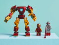 LEGO MARVEL Iron Man v robotickém obleku vs. Ultron 76307 STAVEBNICE