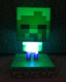 Stolní lampička Minecraft Zombie Icon Light 10cm na baterie LED Světlo