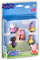 ADC Razítko figurka 6-8cm prasátko Peppa Pig set 5ks 3 druhy blister