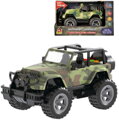 Auto Jeep vojenské army vozidlo na setrvačník 23cm na baterie Zvuk CZ plast