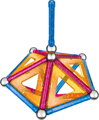 GEOMAG Glitter 68 dílků třpytivá magnetická STAVEBNICE