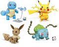 MEGA CONSTRUX Pokémon 10cm různé druhy STAVEBNICE