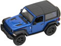 KINSMART Auto 1:34 Jeep Wrangler pevná střecha 2018 kov PB 13cm 4 barvy