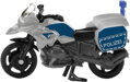 SIKU Motorka BMW R1250 GS LCI německá policie motocykl model kov 1551