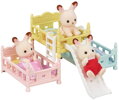 Sylvanian Families třípatrová postel se skluzavkou nábytek doplněk k herním sadám