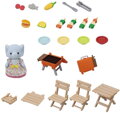 Sylvanian Families BBQ sada na piknik s figurkou slona doplněk k herním sadám