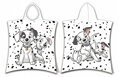 Jerry Fabrics Plážová osuška pončo 101 Dalmatians 03 50x115 cm