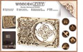 WOODEN CITY 3D puzzle Mechanický obraz 275 dílů