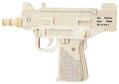 WOODEN TOY , WCK 3D puzzle Pistole UZI 9mm