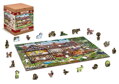 WOODEN CITY Dřevěné puzzle Dům na letní sezónu 2v1, 505 dílků EKO