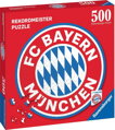 RAVENSBURGER Kulaté puzzle FC Bayern Logo 500 dílků