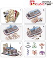 CUBICFUN Svítící 3D puzzle Notre Dame 149 dílků