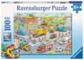 RAVENSBURGER Puzzle Auta ve městě XXL 100 dílků