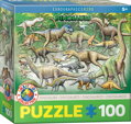 EUROGRAPHICS Puzzle Dinosauři 100 dílků