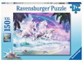 RAVENSBURGER Puzzle Jednorožci na pláži XXL 150 dílků