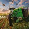 RAVENSBURGER Puzzle John Deere v akci 3x49 dílků