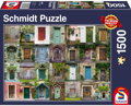 SCHMIDT Puzzle Koláž dveří 1500 dílků