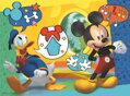 TREFL Puzzle Mickey Mouse a Kačer Donald 30 dílků