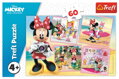 TREFL Puzzle Půvabná Minnie 60 dílků