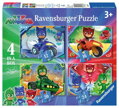 RAVENSBURGER Puzzle Pyžamasky 4v1 (12, 16, 20, 24 dílků)