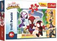 TREFL Puzzle Ve světě Spideyho 60 dílků