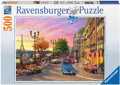 RAVENSBURGER Puzzle Večer v Paříži 500 dílků