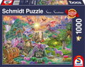 SCHMIDT Puzzle Začarované dračí království 1000 dílků