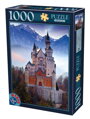 D-TOYS Puzzle Zámek Neuschwanstein, Německo 1000 dílků