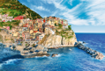 TREFL Sada 2v1 puzzle Manarola, Ligurie, Itálie 1500 dílků s lepidlem