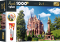 TREFL Sada 2v1 puzzle Zámek Drachenburg v Siebengebirge, Německo 1000 dílků s lepidlem