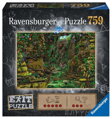 RAVENSBURGER Únikové EXIT puzzle Tajemný chrám 759 dílků