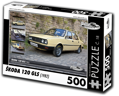 RETRO-AUTA Puzzle č. 18 Škoda 120 GLS (1982) 500 dílků