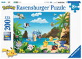 RAVENSBURGER Puzzle Pokémon: Chyť je všechny! XXL 200 dílků