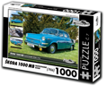 RETRO-AUTA Puzzle č. 7 Škoda 1000MB pravostranné řízení (1966) 1000 dílků