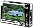 RETRO-AUTA Puzzle č. 46 Trabant 601 Universal (1975) 500 dílků