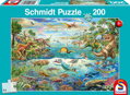 SCHMIDT Puzzle Svět dinosaurů 200 dílků