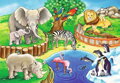 RAVENSBURGER Puzzle Zvířátka v zoo 2x12 dílků