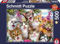 SCHMIDT Puzzle Kočičí selfie 500 dílků